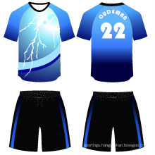 2017 new design 100% polyester school uniform tracksuit sublimation soccer jersey football jersey